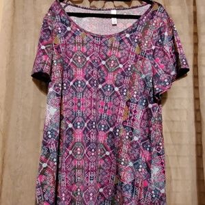 3x Lularoe Classic Tee Aztec Print